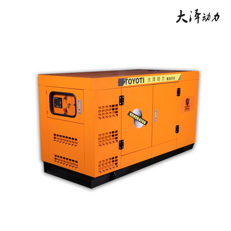 大泽动力100KW静音柴油发电机
